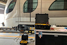 AX 800 Tram Weighing System Installed